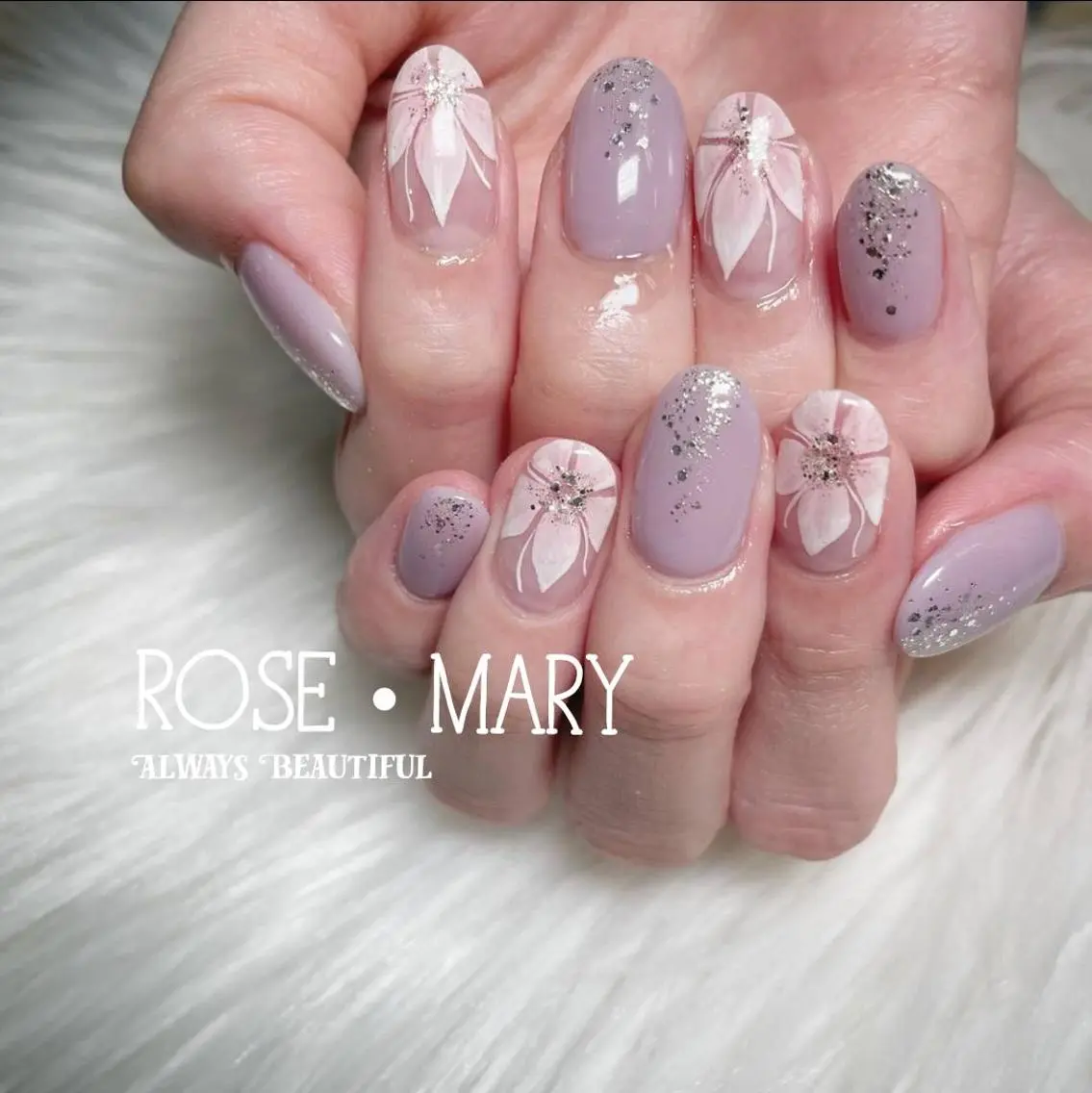 ネイル ハンドネイル ROSE・ MARY 鈴木のネイルデザイン