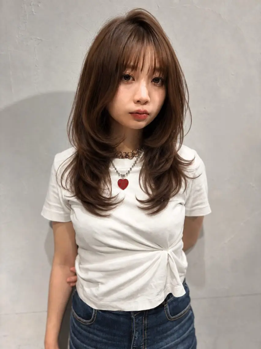 カラー ALBUM りくのヘアスタイル