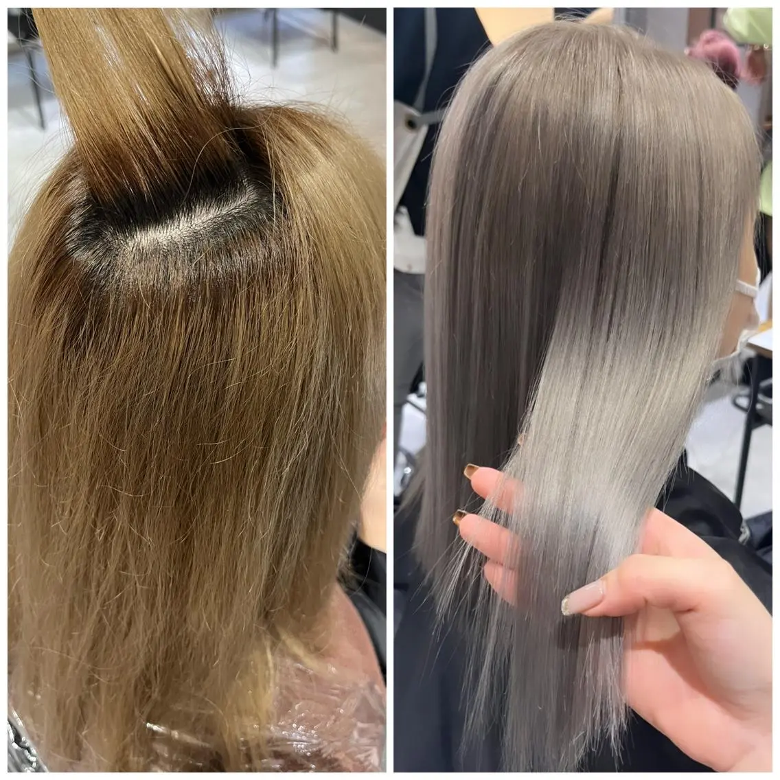 ミディアム カラー ヘアカラー トリートメント MAKO ❤️🔥NEXTのヘアスタイル