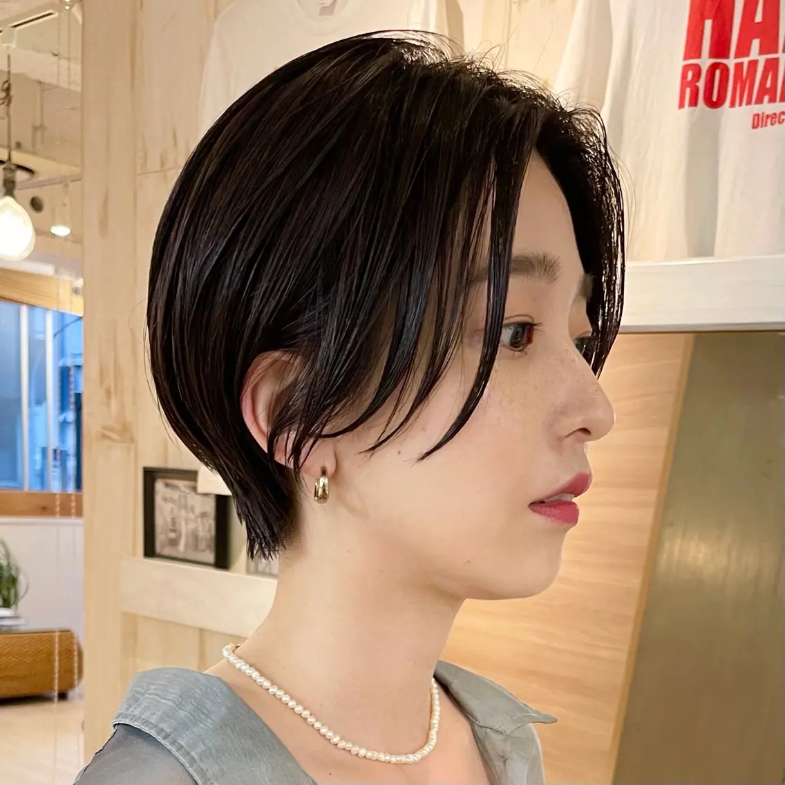 【✨耳掛けショートカット✨】トリートメント付き🫧※当日予約不可の写真