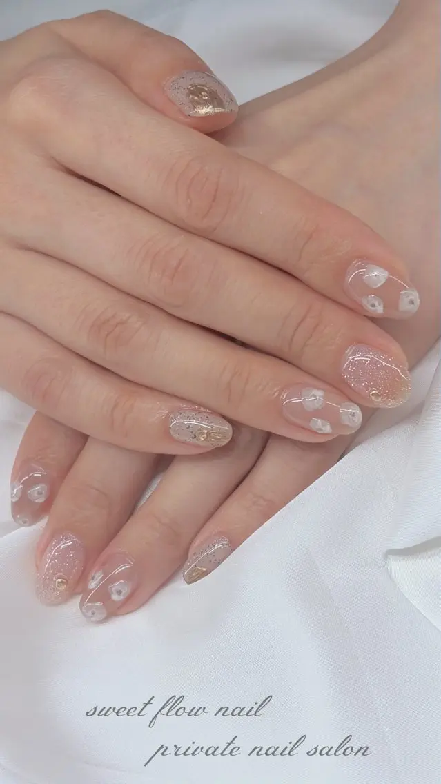 ネイル sweet flow nailのネイルデザイン
