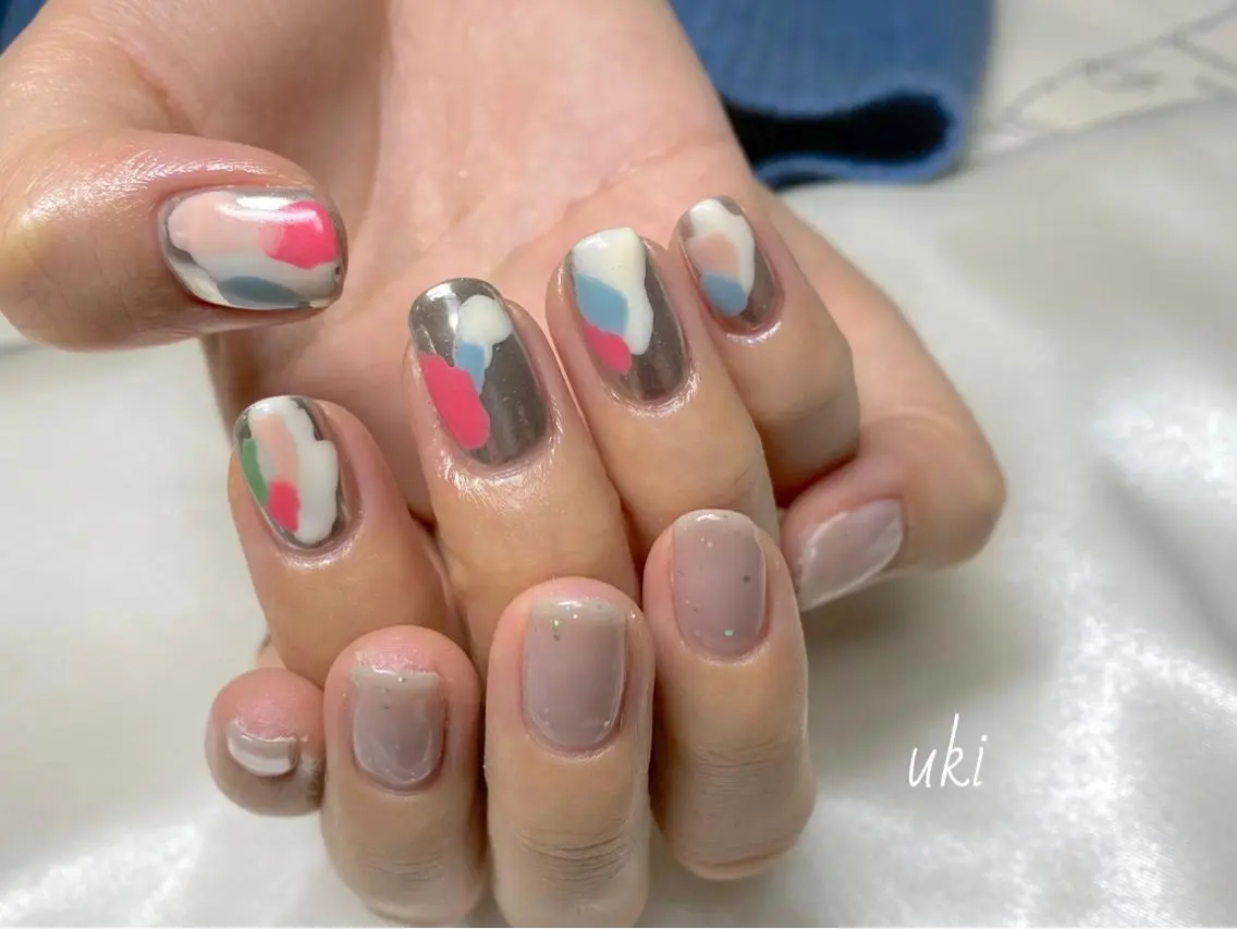 ネイル ハンドネイル Ameri nail /UKIのネイルデザイン