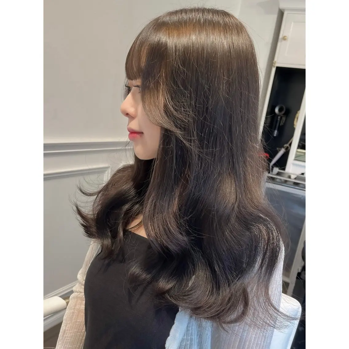 ロング カラー ブリーチ ヘアカラー miyu /トレンド カラー×艶髪のヘアスタイル