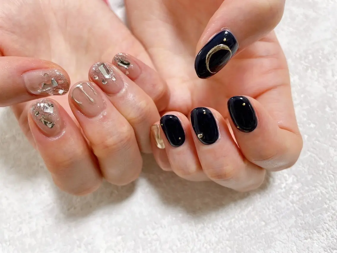 ネイル ジェルネイル 韓国ネイル メンズネイル パラジェル ブライダルネイル kiki nail たまプラーザのネイルデザイン