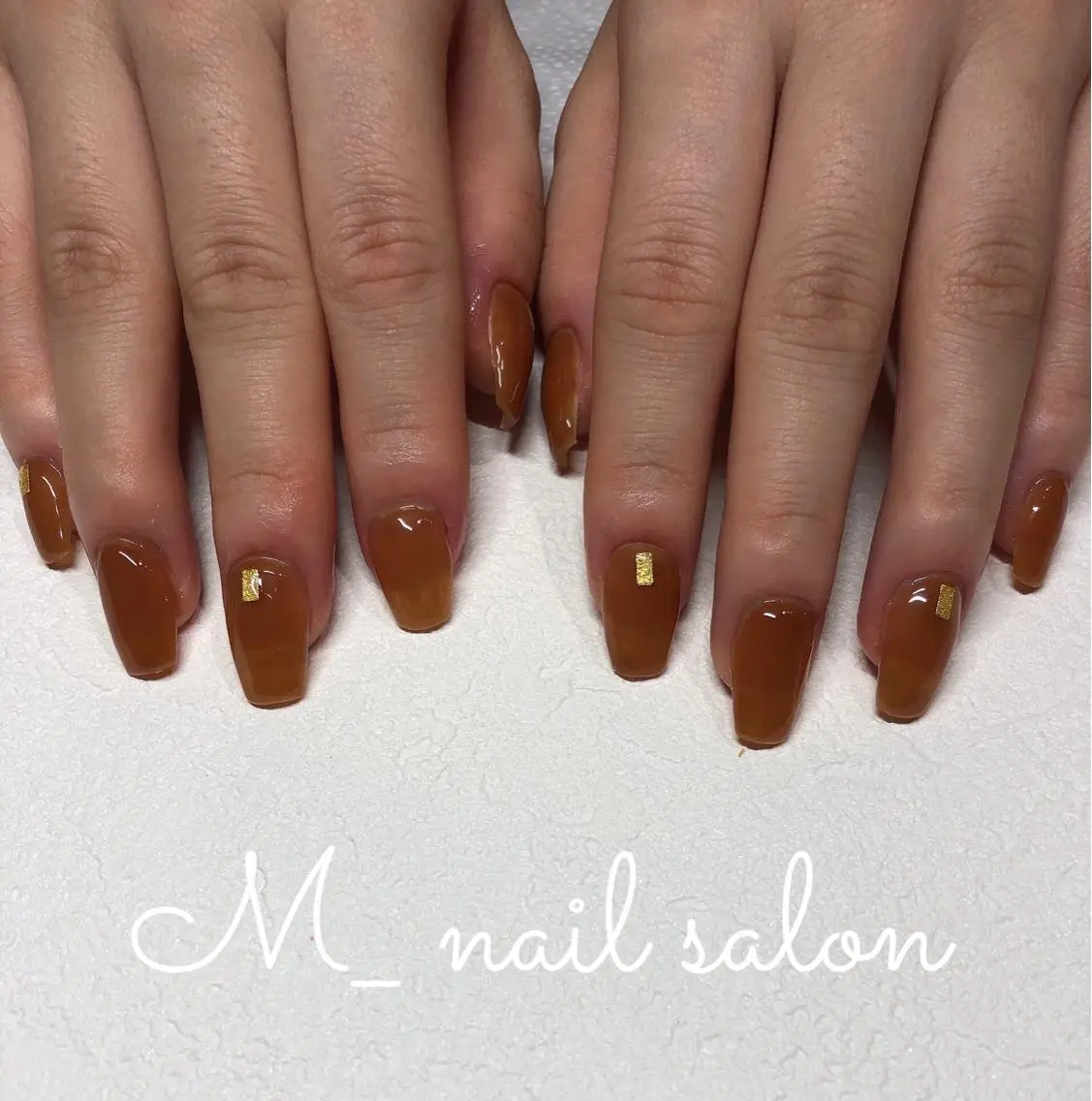 ネイル ワンカラーネイル M_ nail salonのネイルデザイン