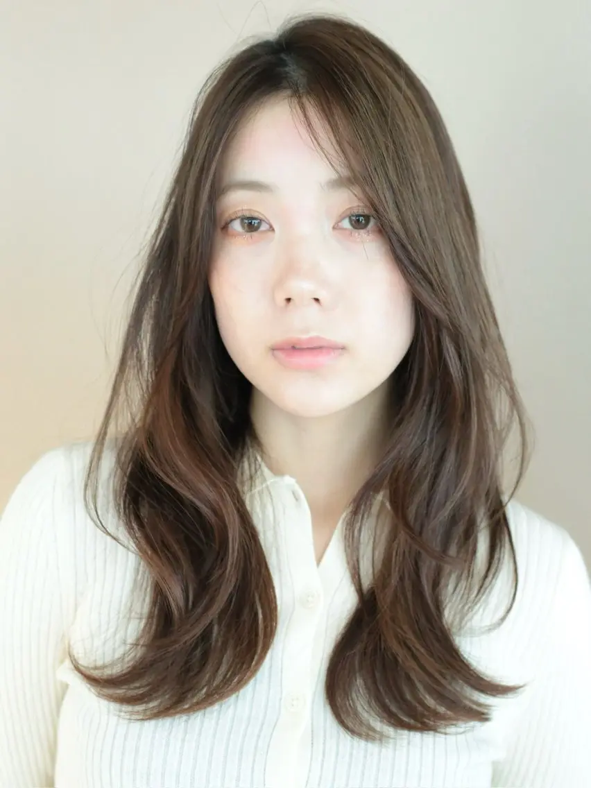 ロング カラー カット ヘアカラー トリートメント 髙木美緒🌿 レイヤー/アレンジのヘアスタイル