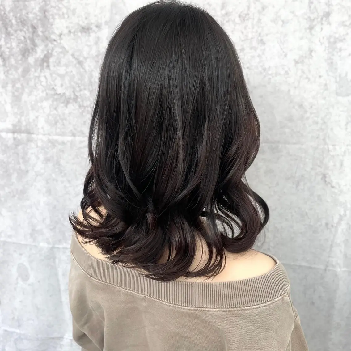 ミディアム ミディアムパーマ ARLY🎀髪質改善 × コテ巻き風パーマのヘアスタイル