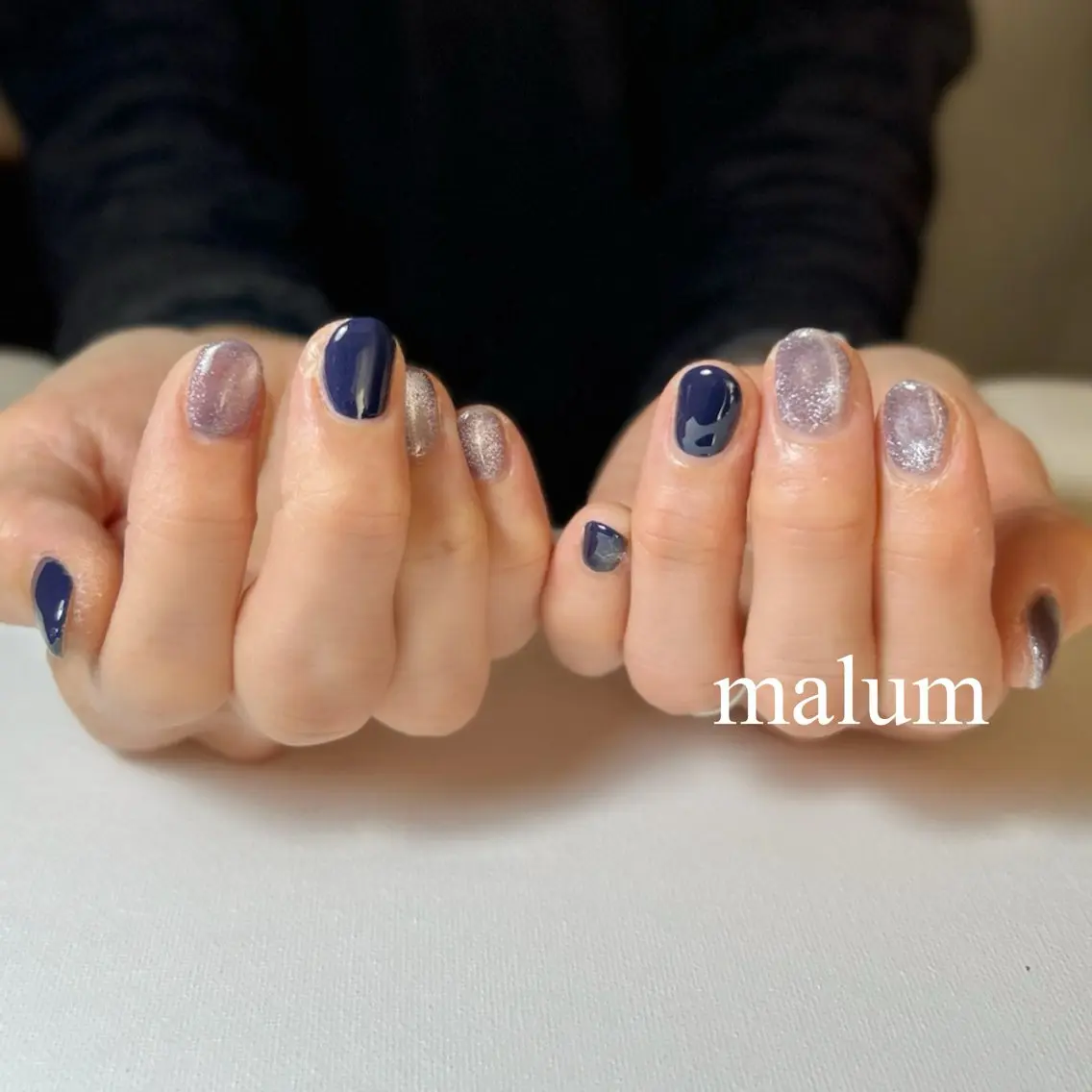 ネイル ハンドネイル malum nailのネイルデザイン