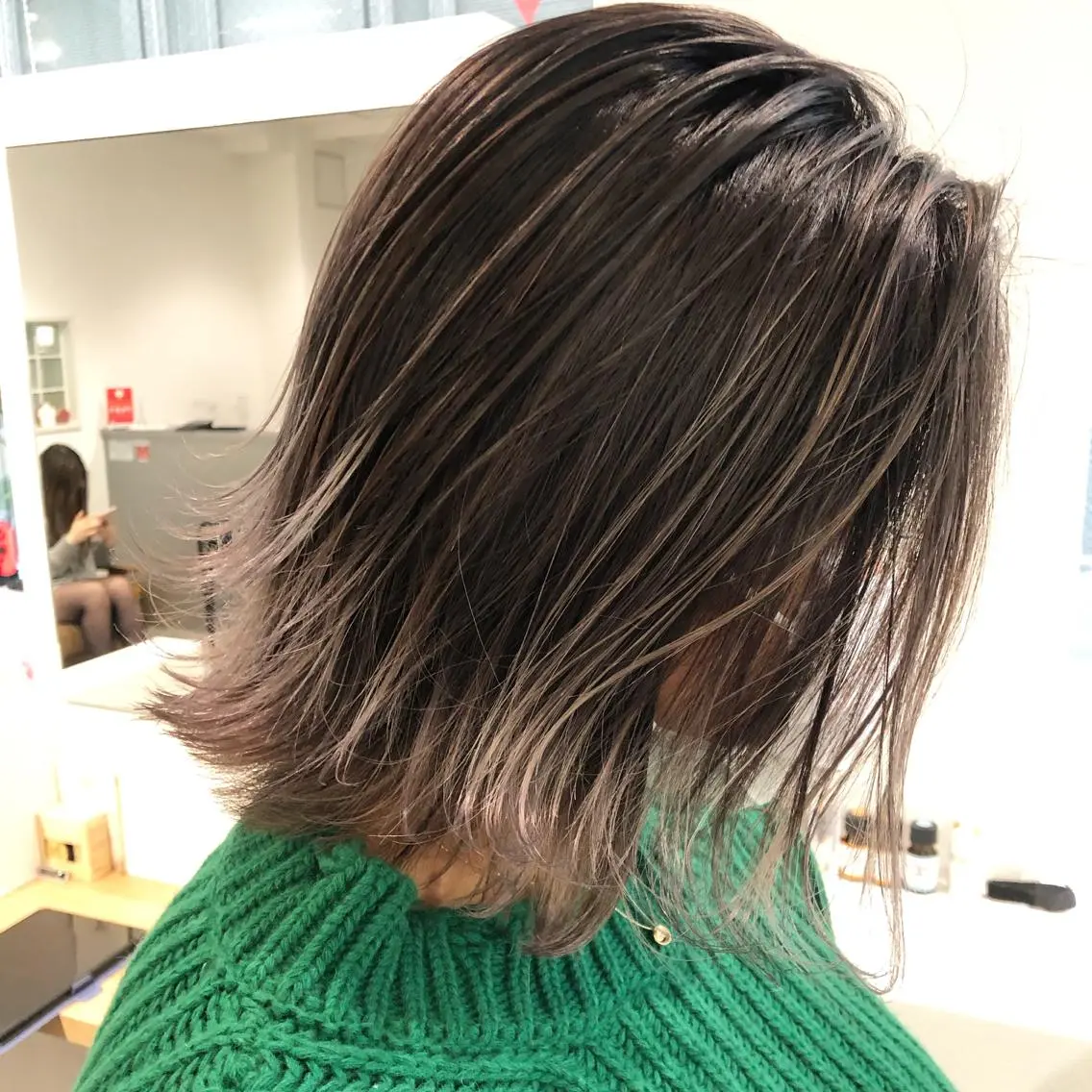 ショート カラー ヘアカラー JILBLAN京都 ショート/ハイライトのヘアスタイル