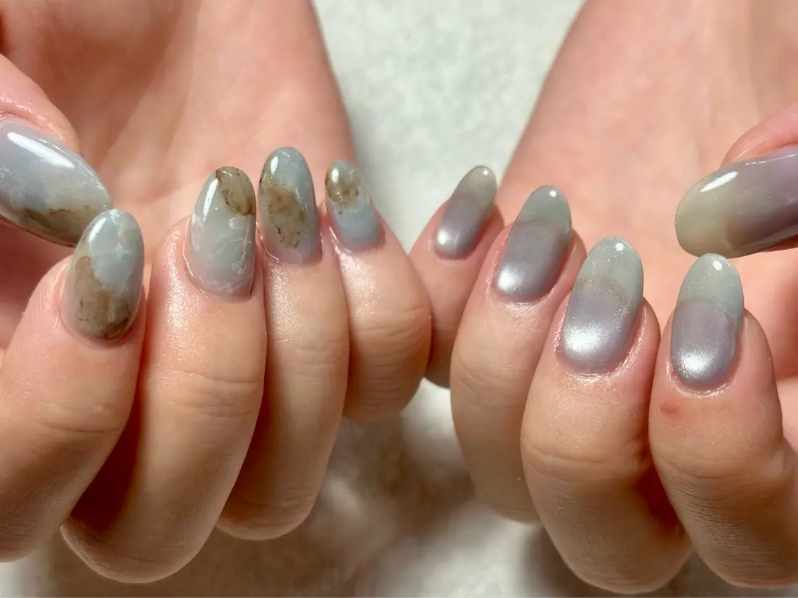 ネイル ニュアンスネイル ハンドネイル mana nailのネイルデザイン