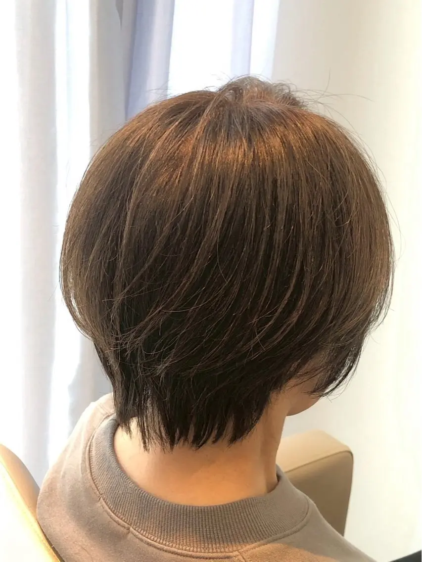ショート カット CoReまぁくん 癖毛お悩み専門のヘアスタイル