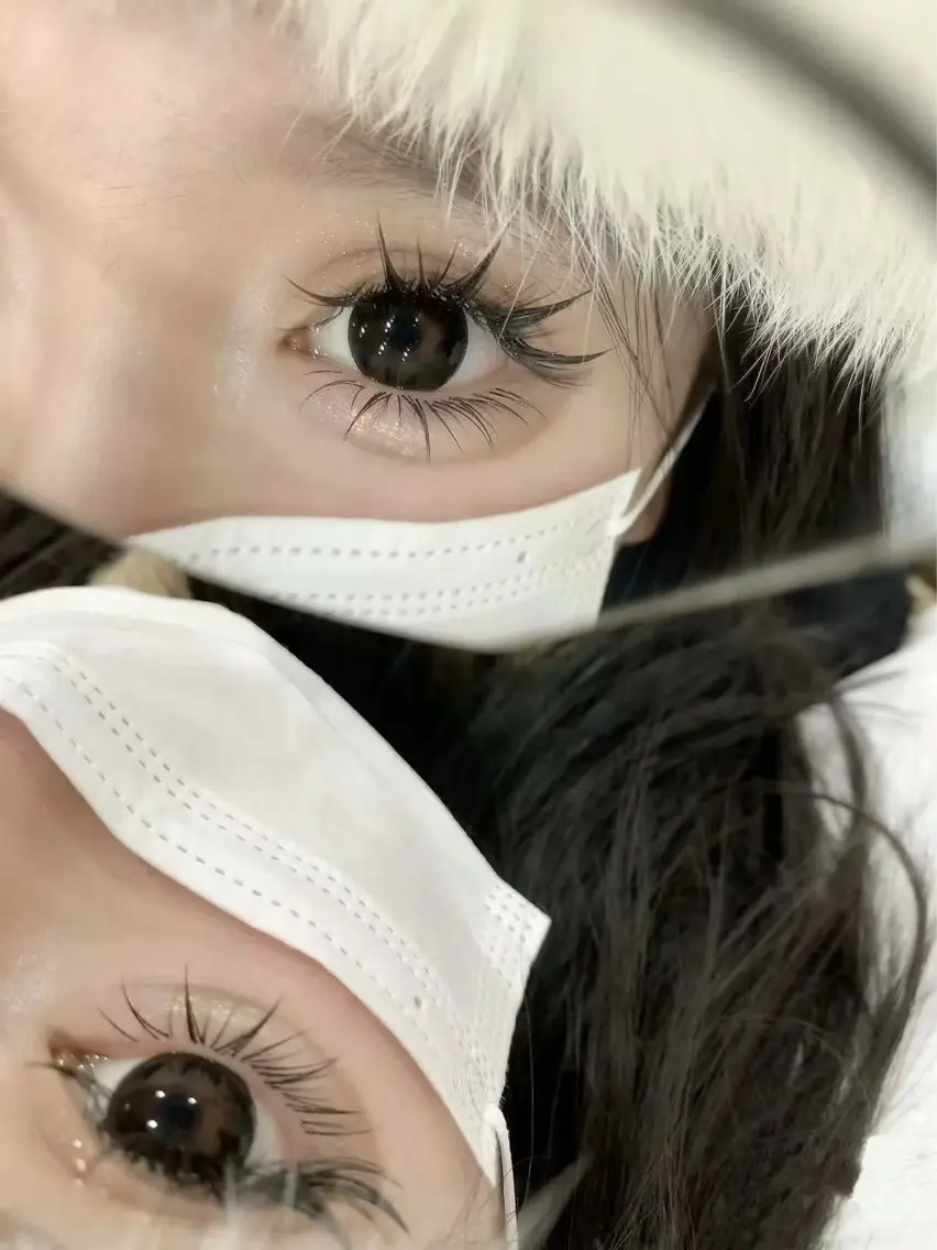 マツエク・マツパ 付け放題 バインドロック カラーマツエク フラットラッシュ 韓国風マツエク W Salon アイラッシュのマツエク・マツパデザイン