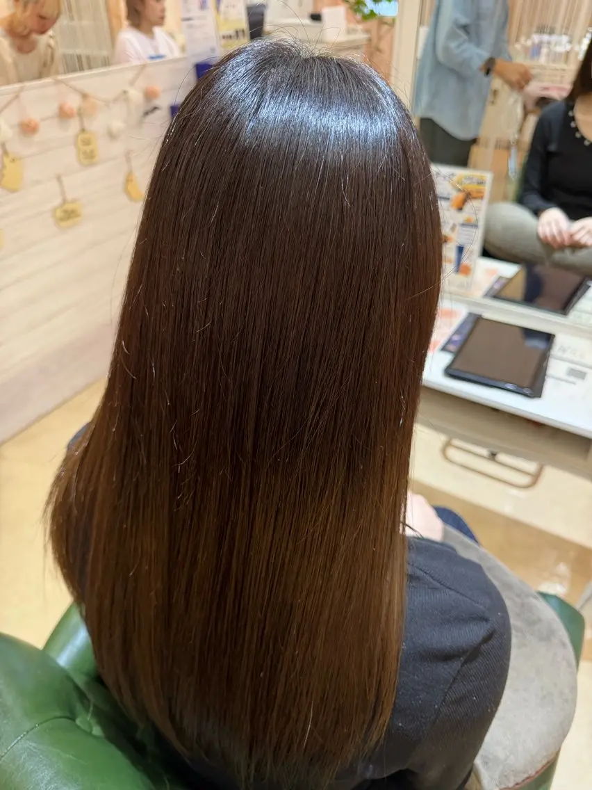 ロング トリートメント 🩶透明感・艶カラー 🩶ひいな🩶のヘアスタイル