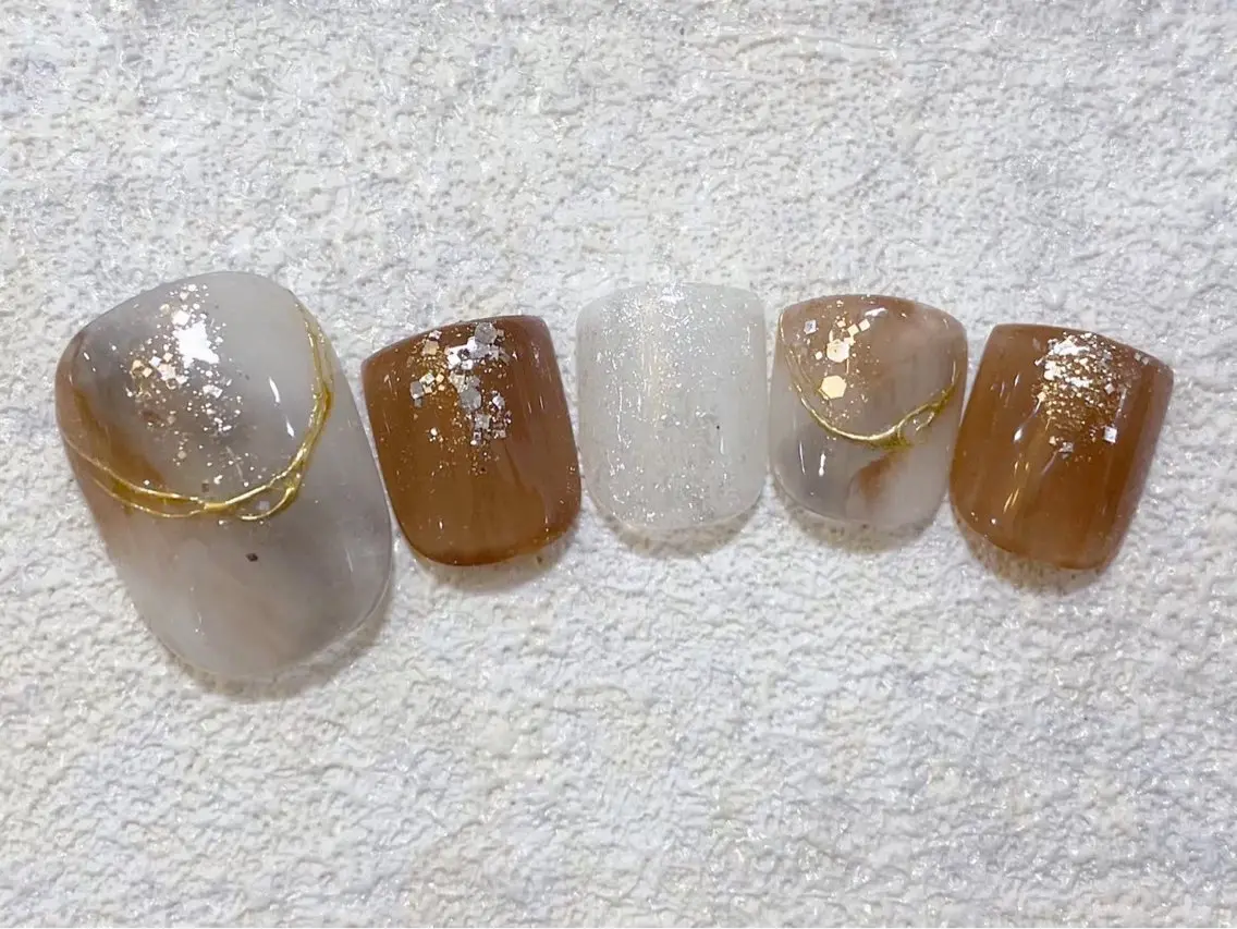 ネイル フットネイル nailst MIKUのネイルデザイン