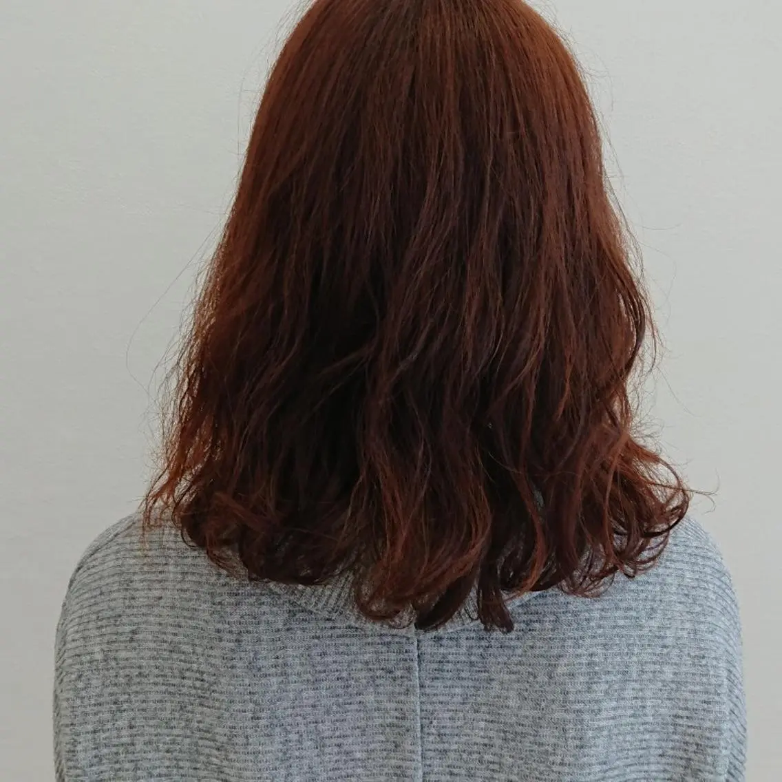 セミロング 坂上 晴日のヘアスタイル
