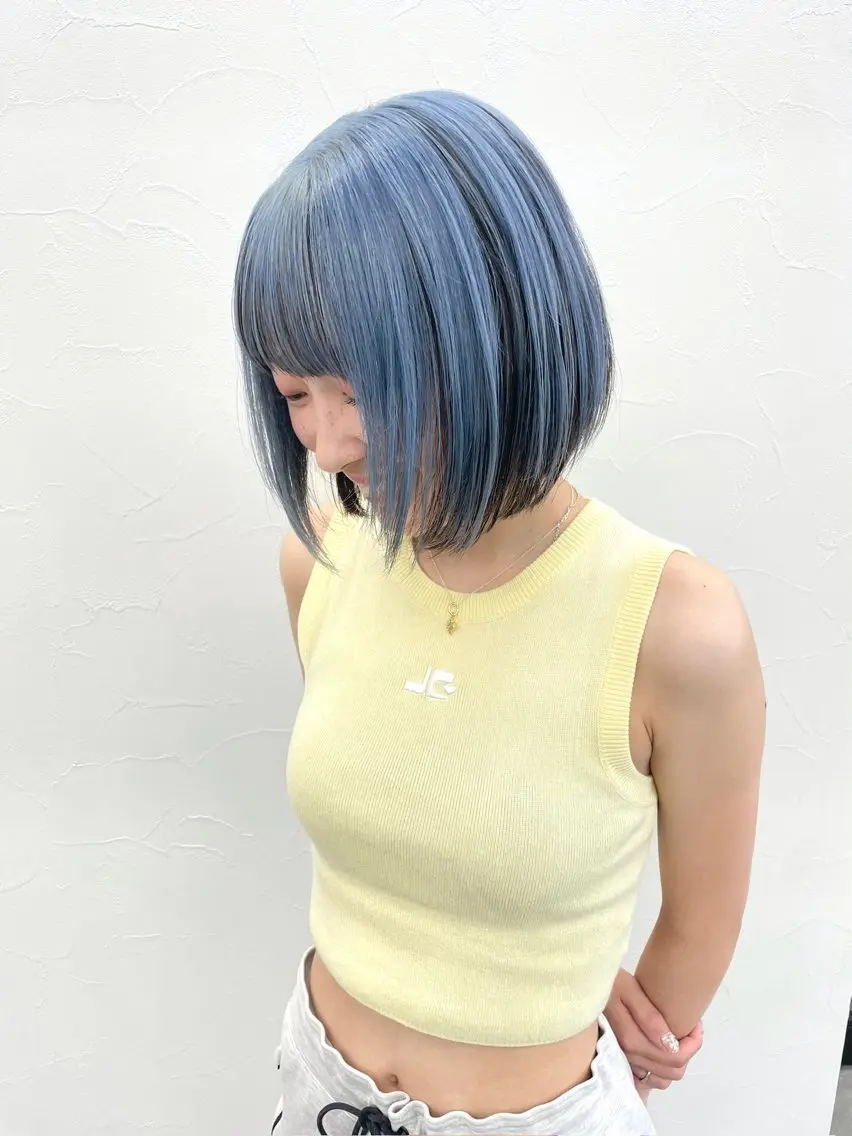 ショート ヘアカラー トリートメント エクステ/大人可愛い カラー🩷RINAのヘアスタイル