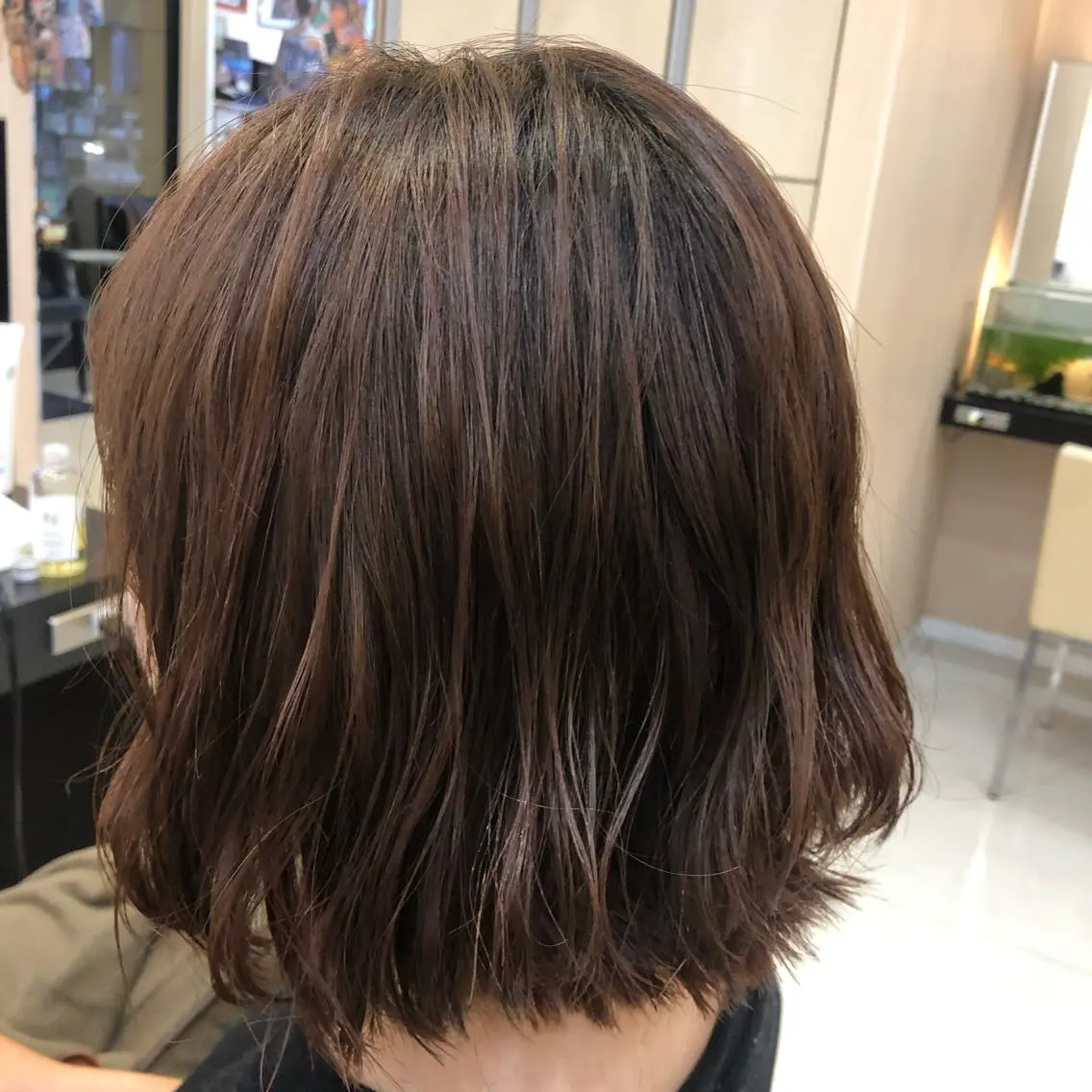 ミディアム カラー リリー /Men's/パーマのヘアスタイル