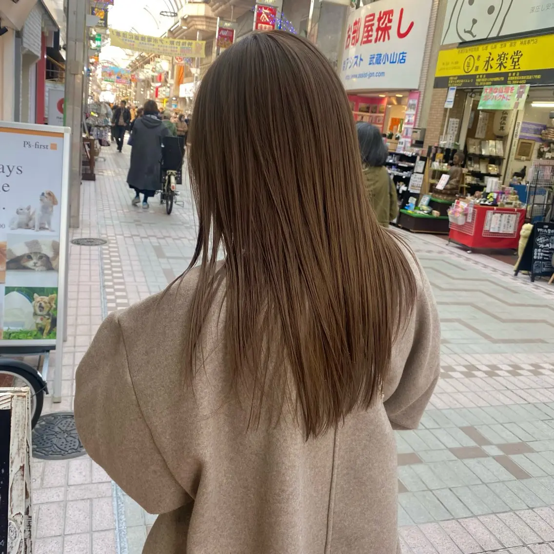 ロング カラー 🍀ブリーチ/艶カラ ー🍀 コイケのヘアスタイル