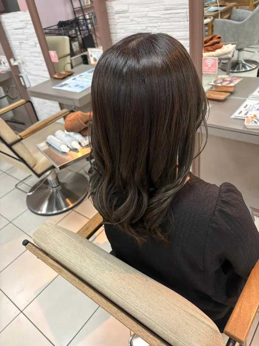 似合わせカットの写真