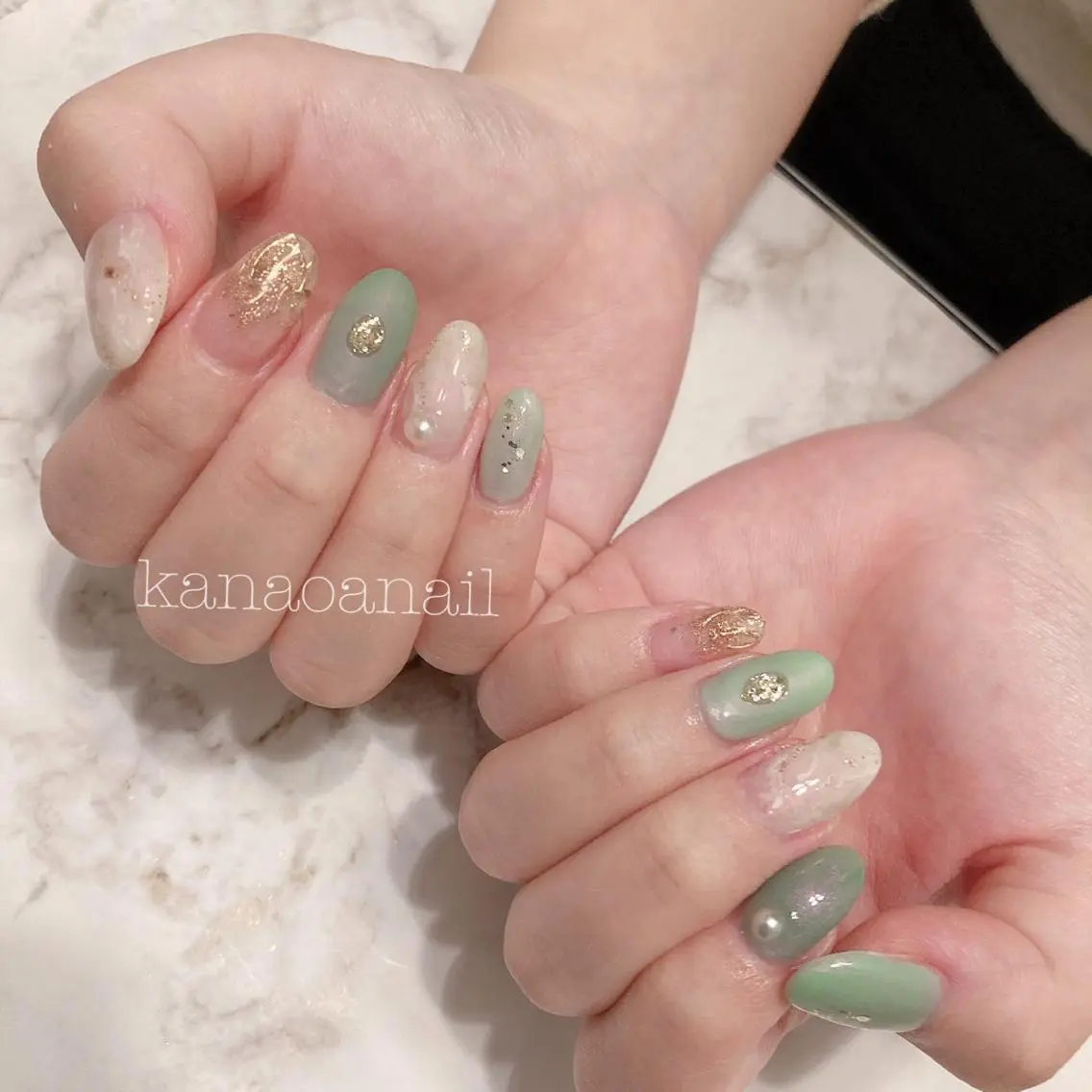 ネイル 地爪育成💅 kanaoanailのネイルデザイン