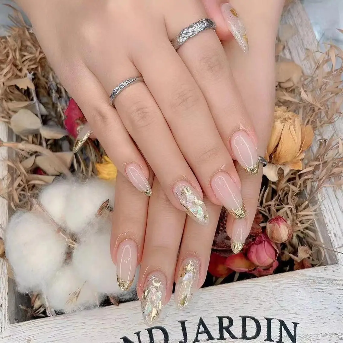 ネイル アートネイル フレンチネイル babarla Nailのネイルデザイン