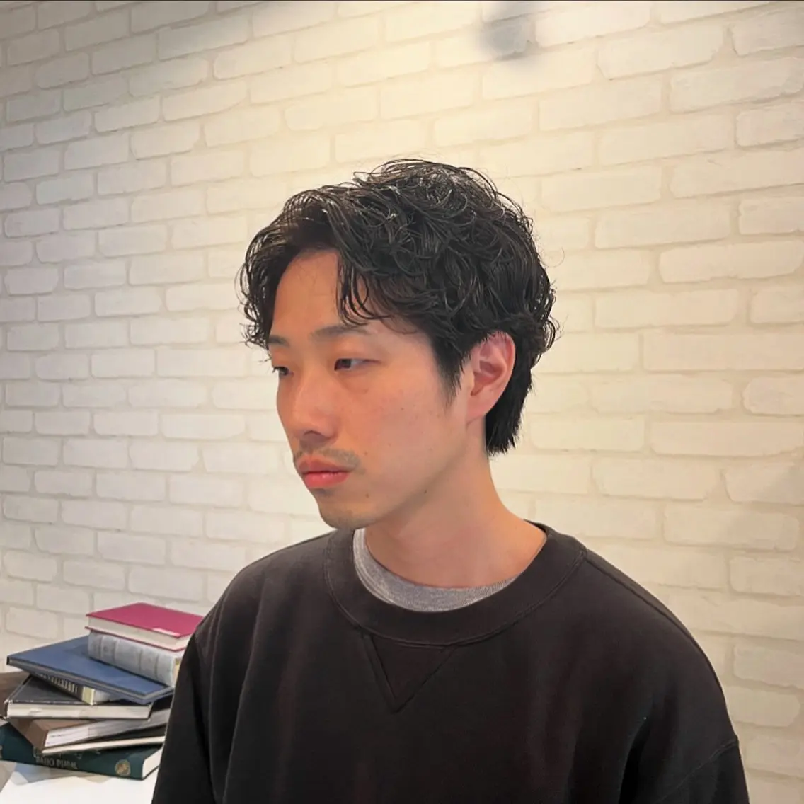パーマ メンズ メンズパーマ カット パーマ 阿部 うららのマツエク・マツパデザイン