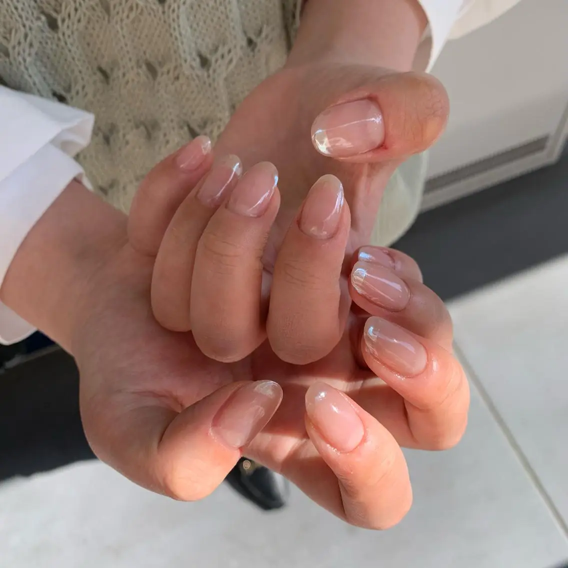 ネイル フレンチネイル cocoro nail salonのネイルデザイン