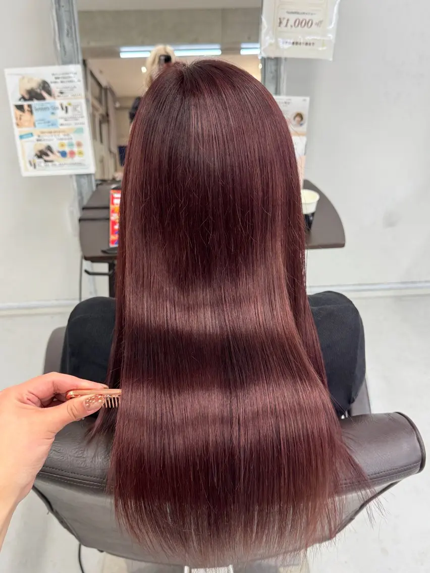 ロング カラー ヘアカラー トリートメント 🎀モデル募集中 ／nacha🎀のヘアスタイル