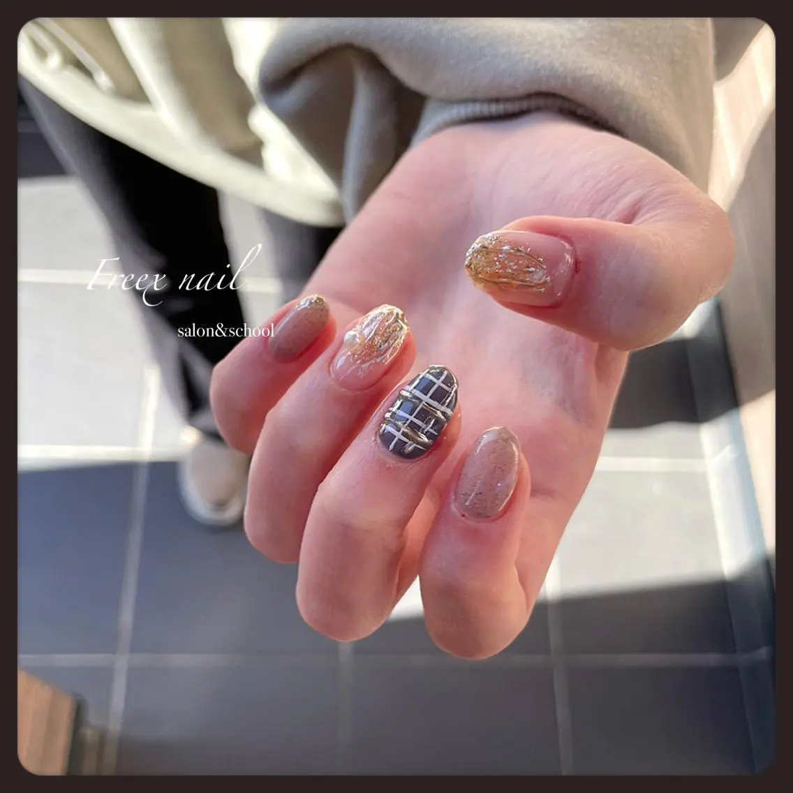 ネイル ハンドネイル ハンドケア freex nail /ニュアンス/個性派のネイルデザイン