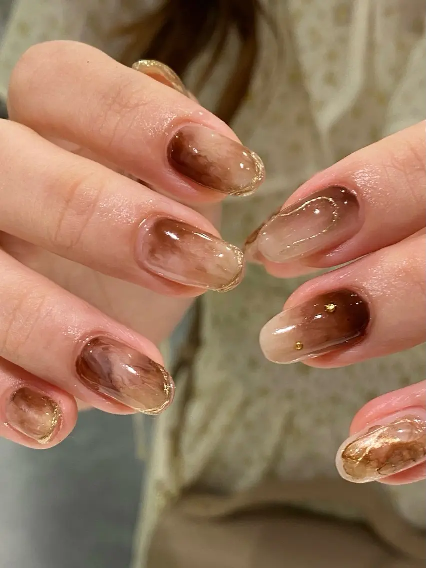 【オフなしハンド🖐】お持ち込みニュアンスDesign ~🫧　ご希望のデザインをメッセージにお願いします♪の写真