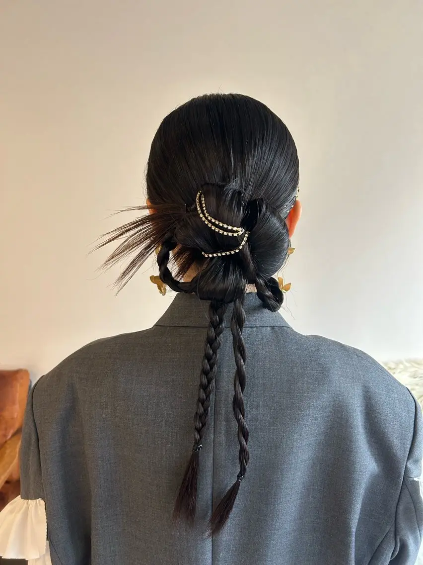 ヘアアレンジ 似合わせカット🎀 梅田‎🤍sayaのヘアスタイル
