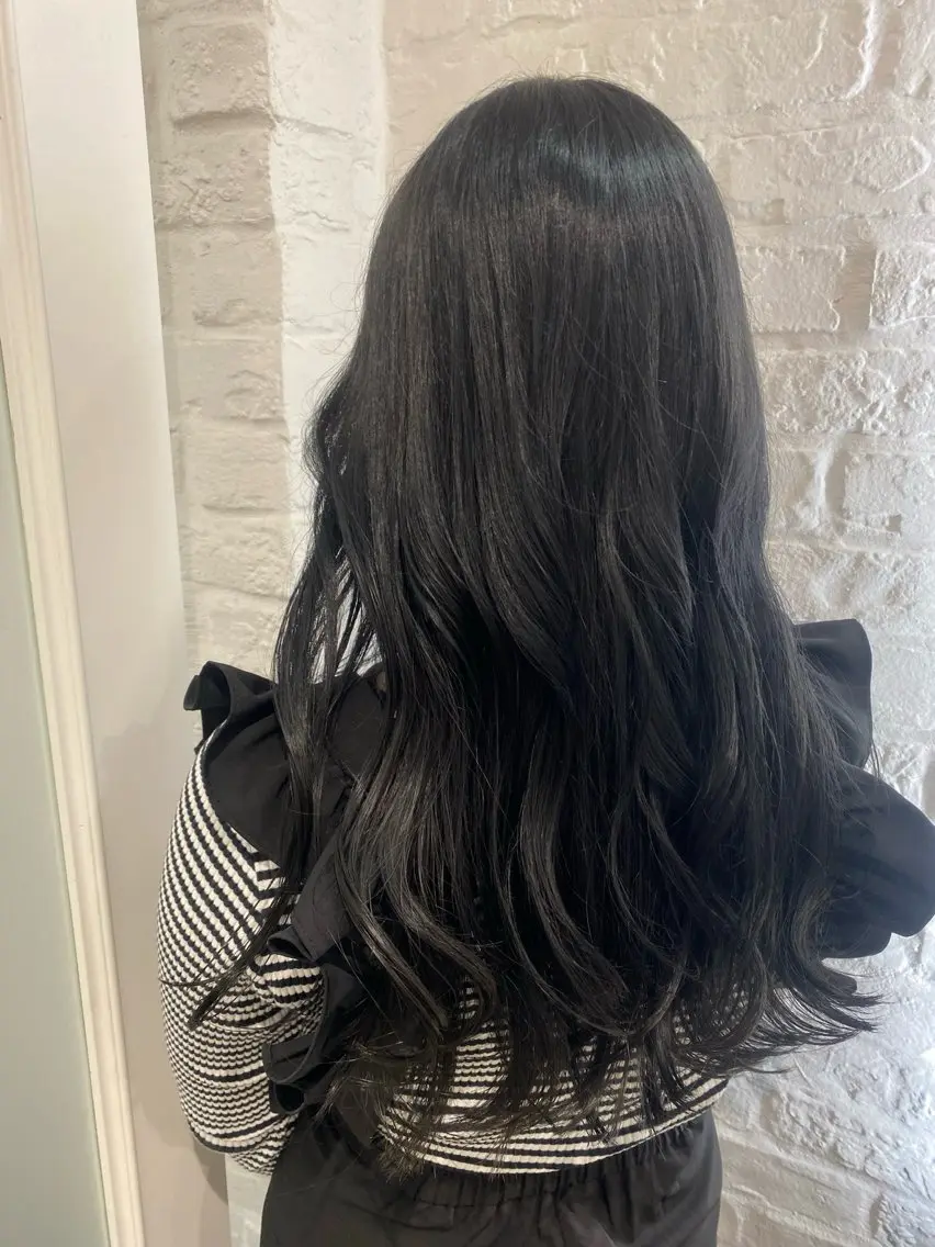 学生限定👩🏻🎓 艶暗髪カラーの写真