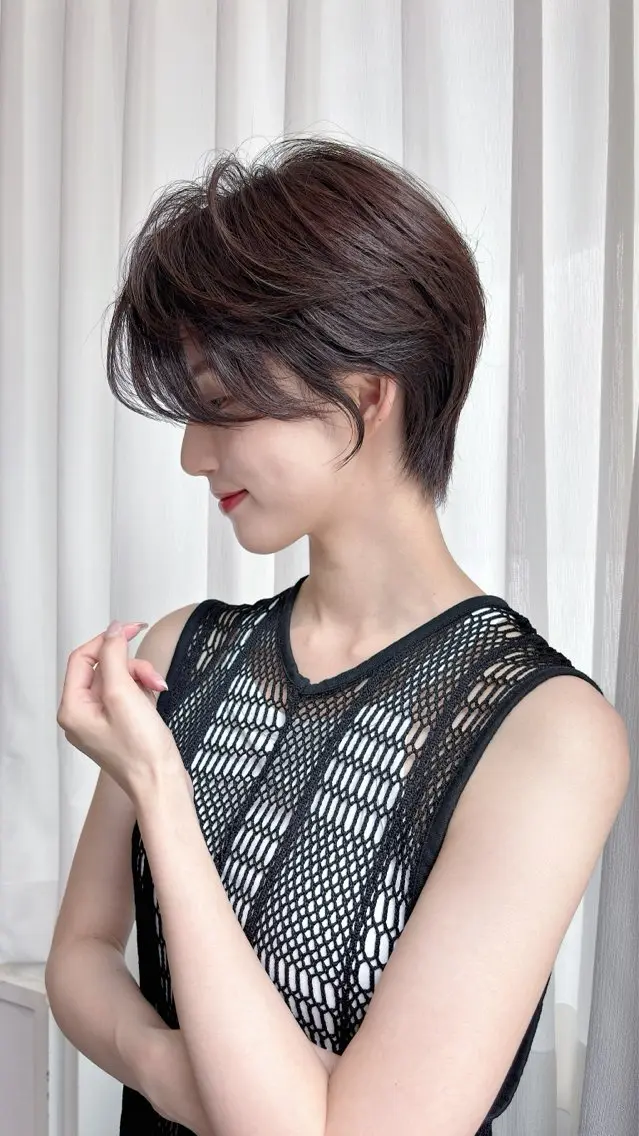ショート i'll 未空のヘアスタイル