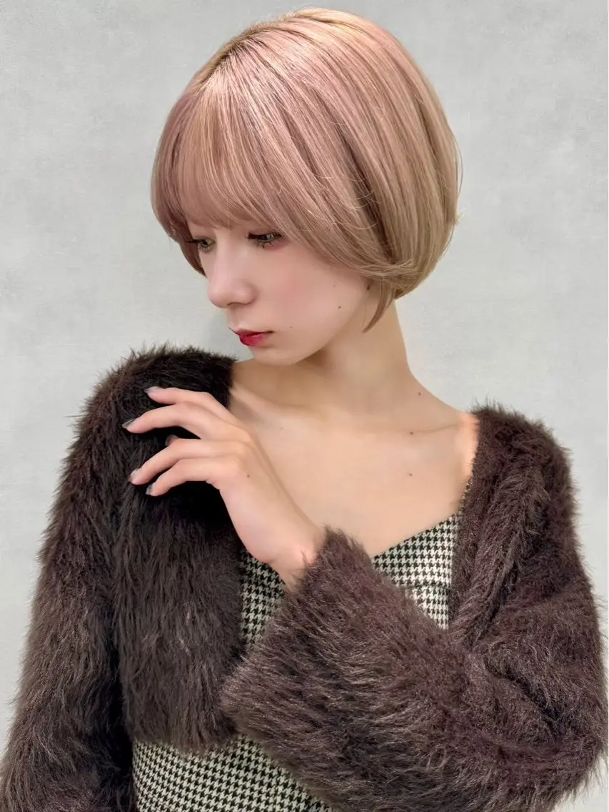 カラー ヘアカラー 華澄🌸カラーモデル 縮毛モデル募集中🌸のヘアスタイル