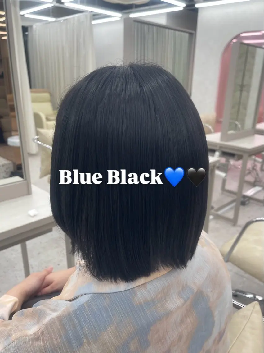 カラー単品【寒色カラー🖤💙】の写真