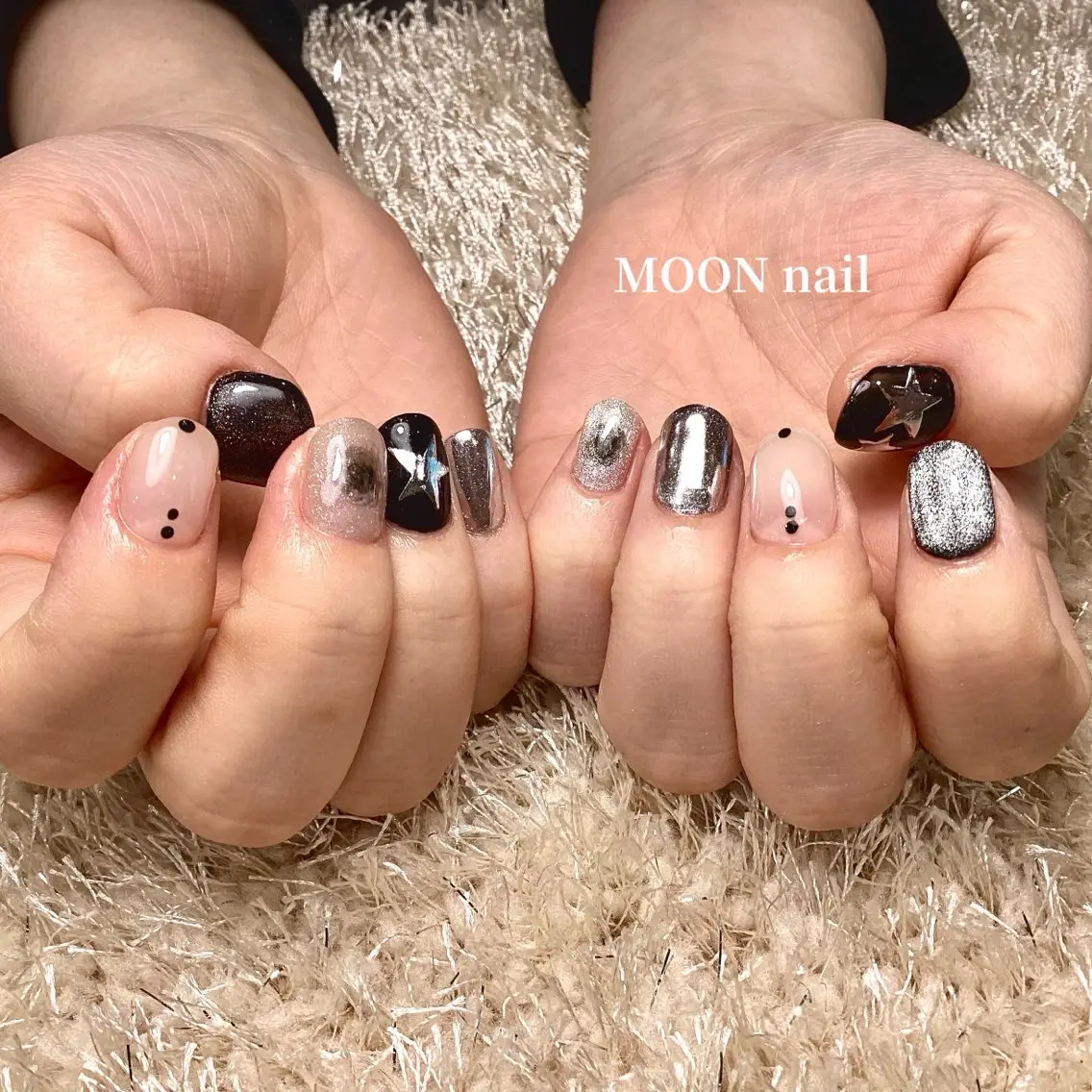 ネイル ハンドネイル 浦添 MOON  nailのネイルデザイン