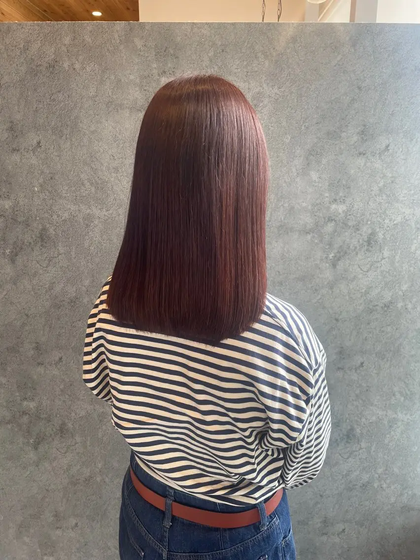 セミロング カラー yui 𓂃🎀のヘアスタイル