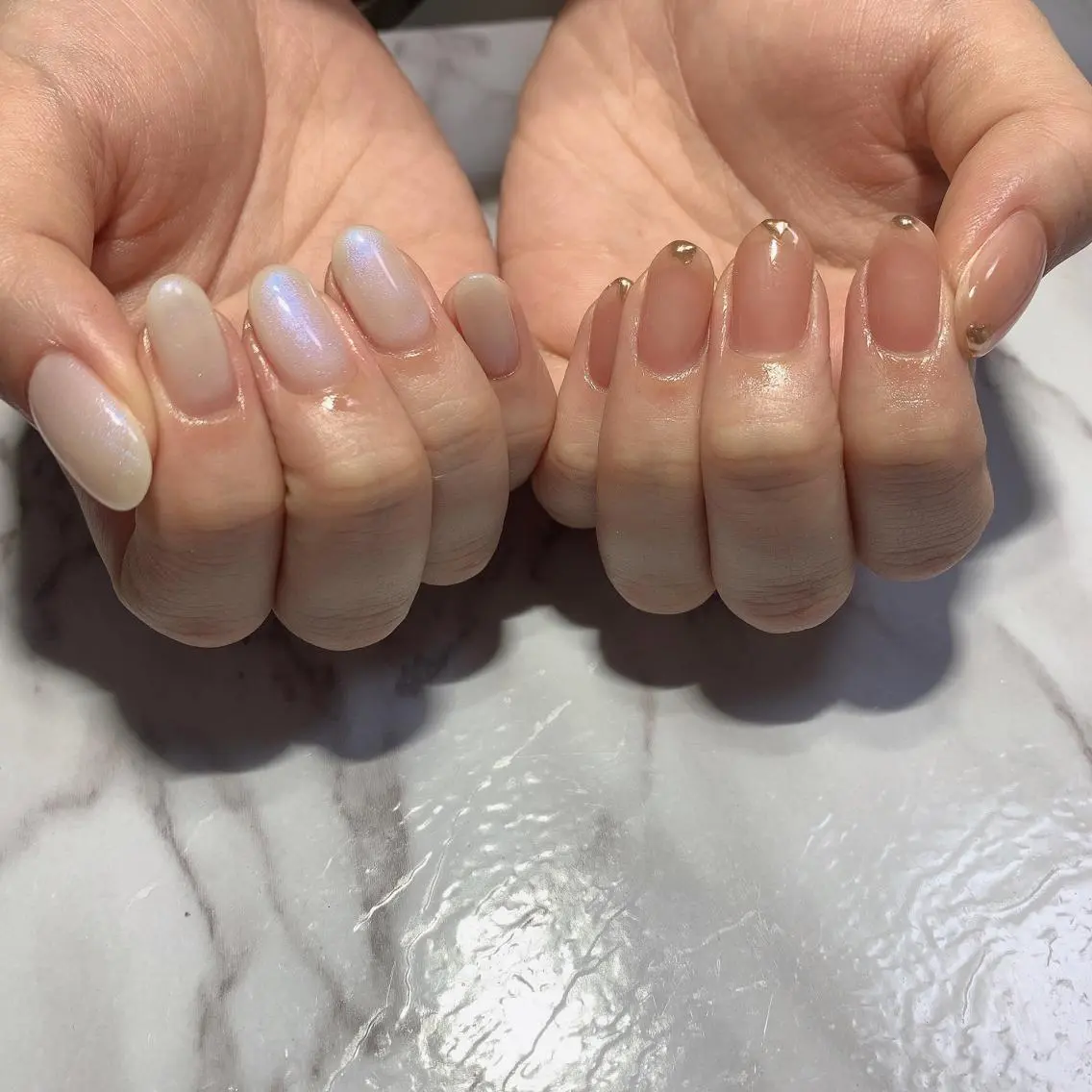 ネイル ニュアンスネイル ハンドネイル Ally's Nailのネイルデザイン