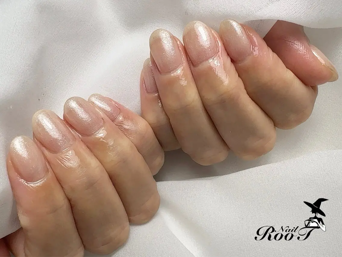 ネイル ワンカラーネイル ハンドネイル RooT Nailのネイルデザイン