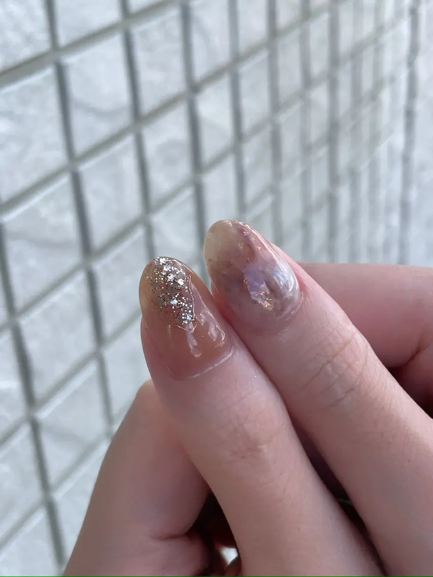 ネイル ニュアンスネイル ハンドネイル amulet TOMOMIのネイルデザイン