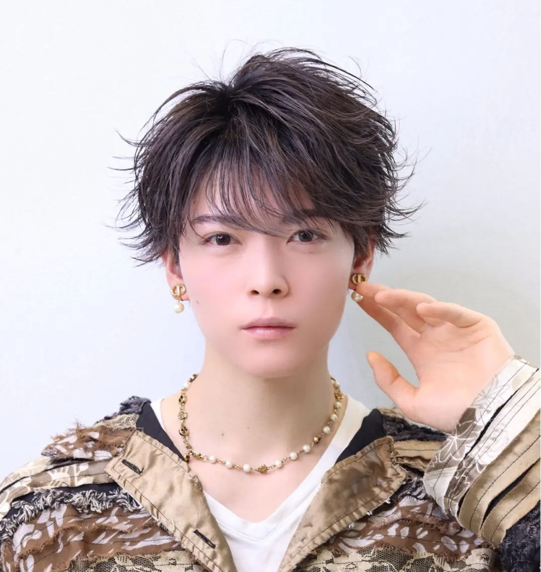 【ブリーチ毛OK】メンズカット×ハイケアパーマ✨️+トリートメント🫧の写真