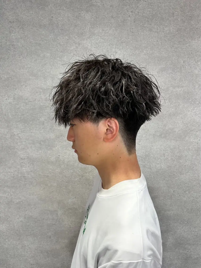 ショート カラー パーマ メンズ キッズ メンズパーマ ツイストスパイラルパーマ スパイラルパーマ カット パーマ トリートメント ヘアセット 🔥パーマ特化🔥 優馬のヘアスタイル