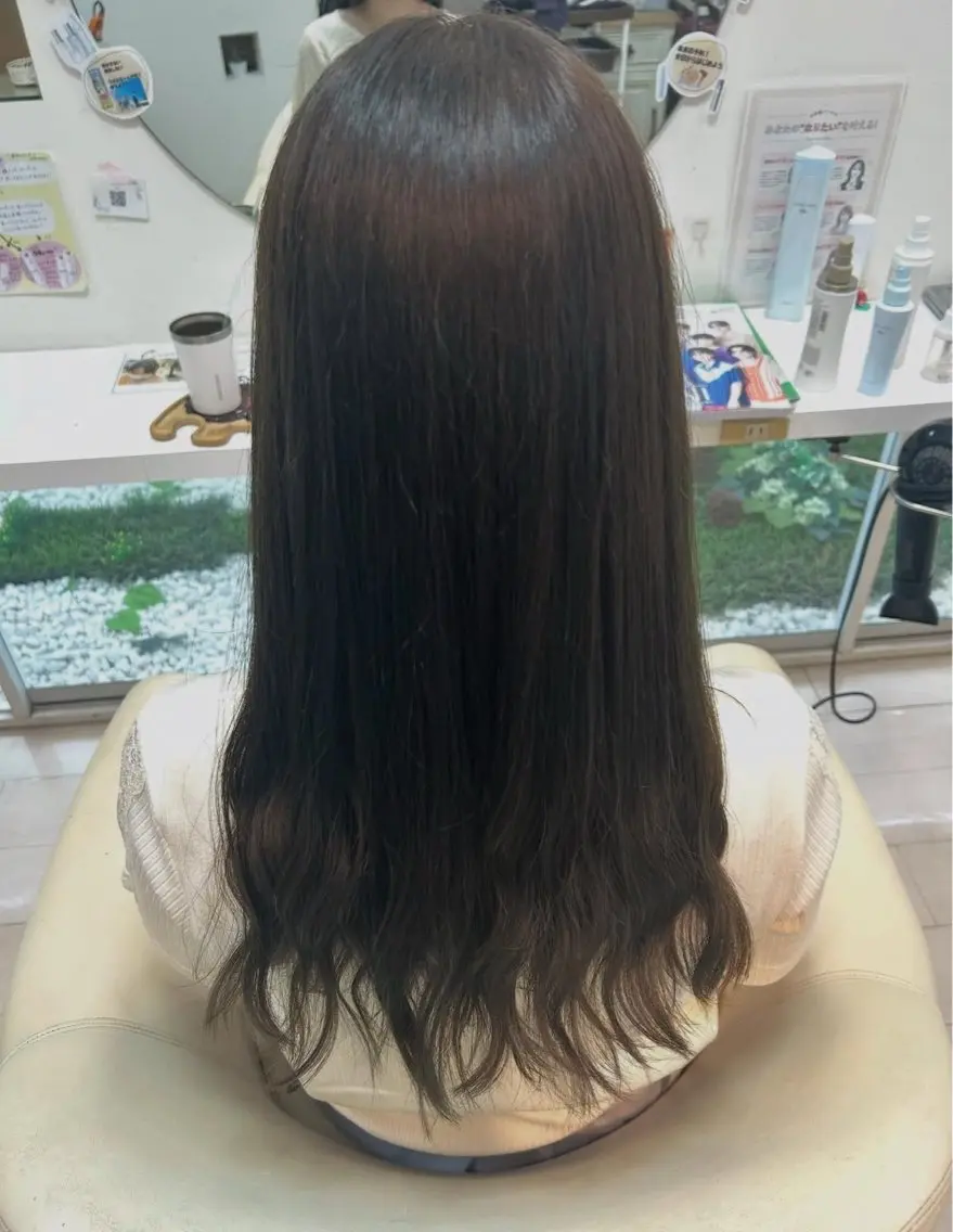 『自分にご褒美メニュー🎶』カラー➕スパ➕トリートメントの写真