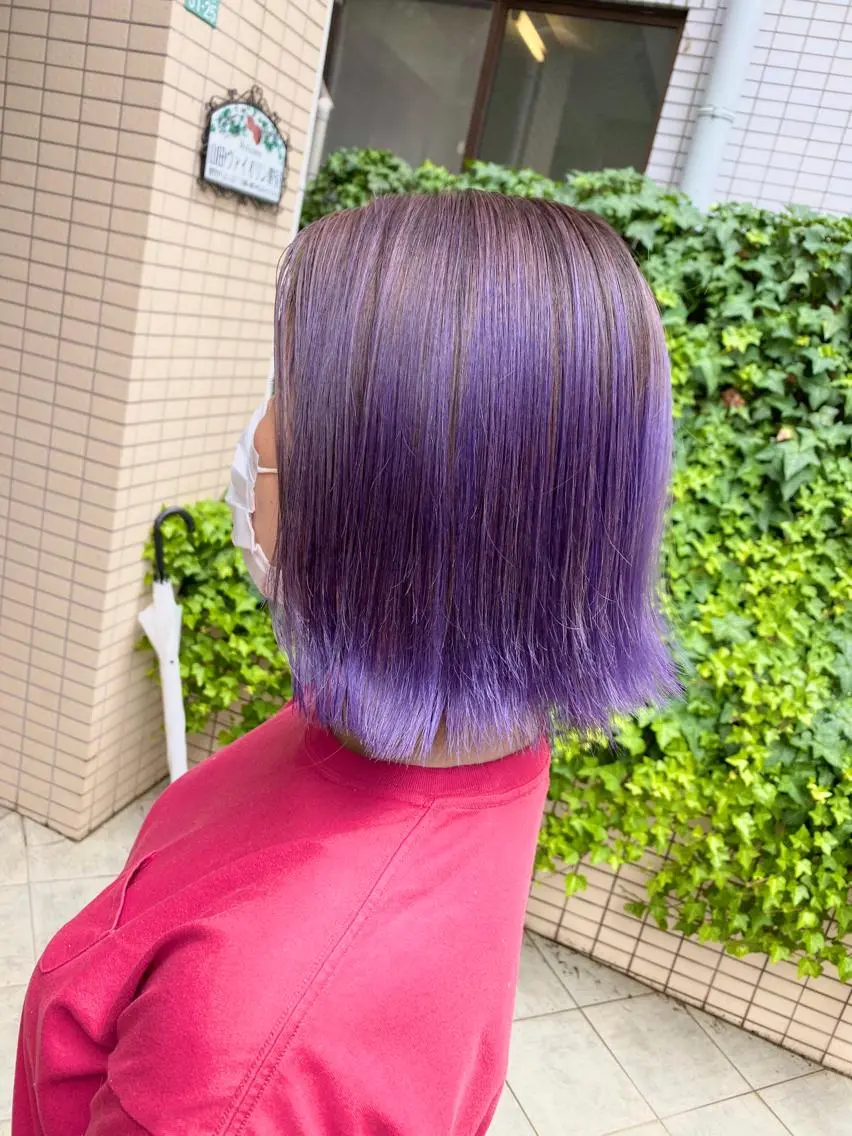 トップスタイリストカット&バレイヤージュorグラデーション&ファイバープレックストリートメントの写真