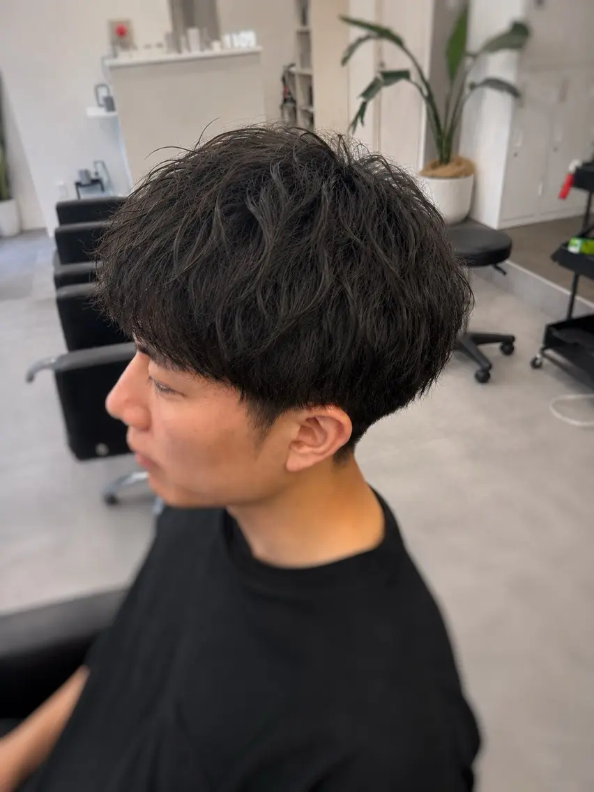 パーマ メンズ 【CLOVE】阿世賀 潤のヘアスタイル