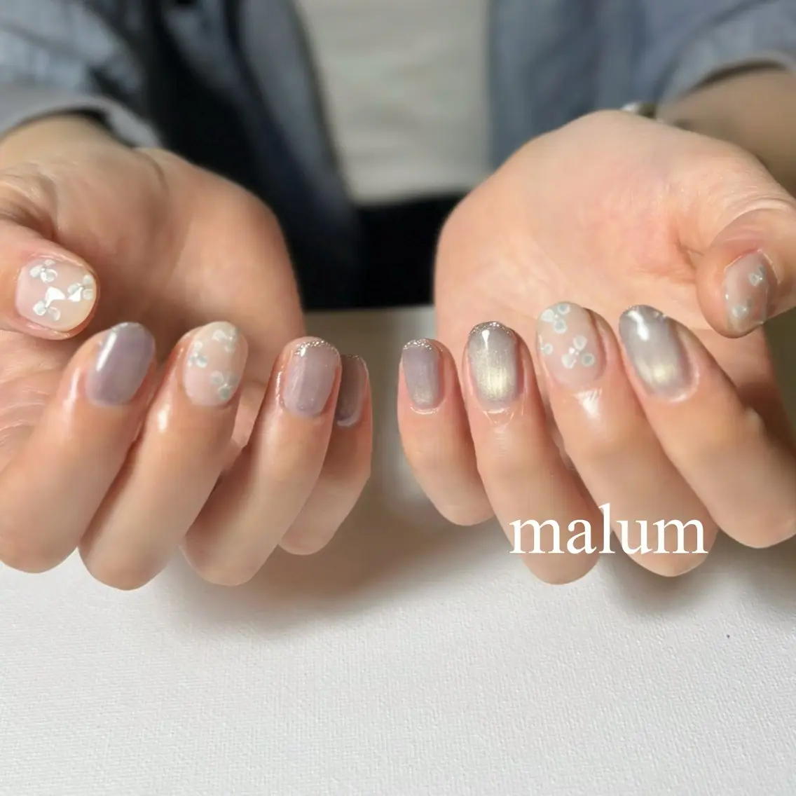 ネイル ハンドネイル malum nailのネイルデザイン
