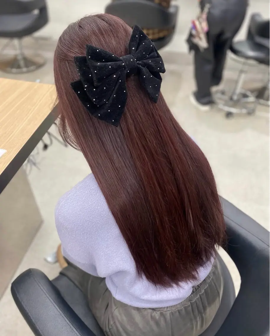 カラー girly❤︎暖色ヘ ア➰🎀HINANOのヘアスタイル