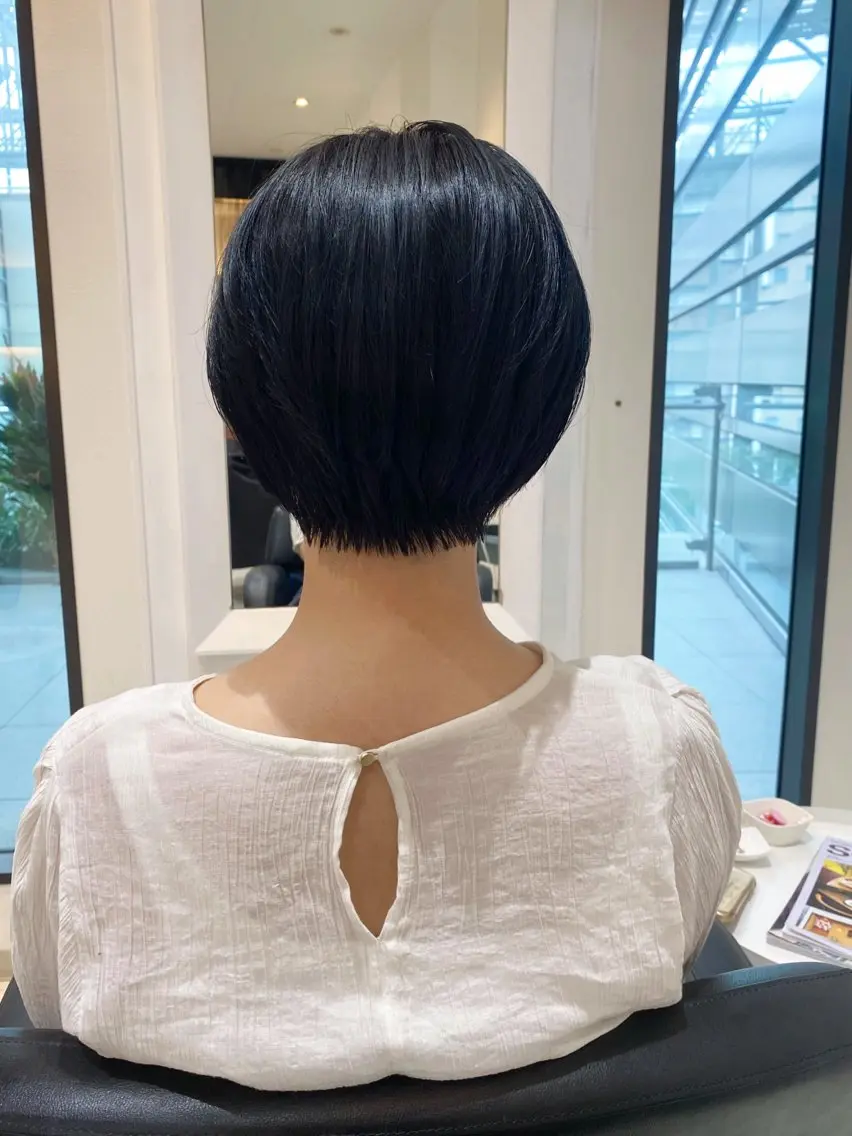ショート カラー カット ヘアカラー トリートメント mai / linoah˚✧のヘアスタイル
