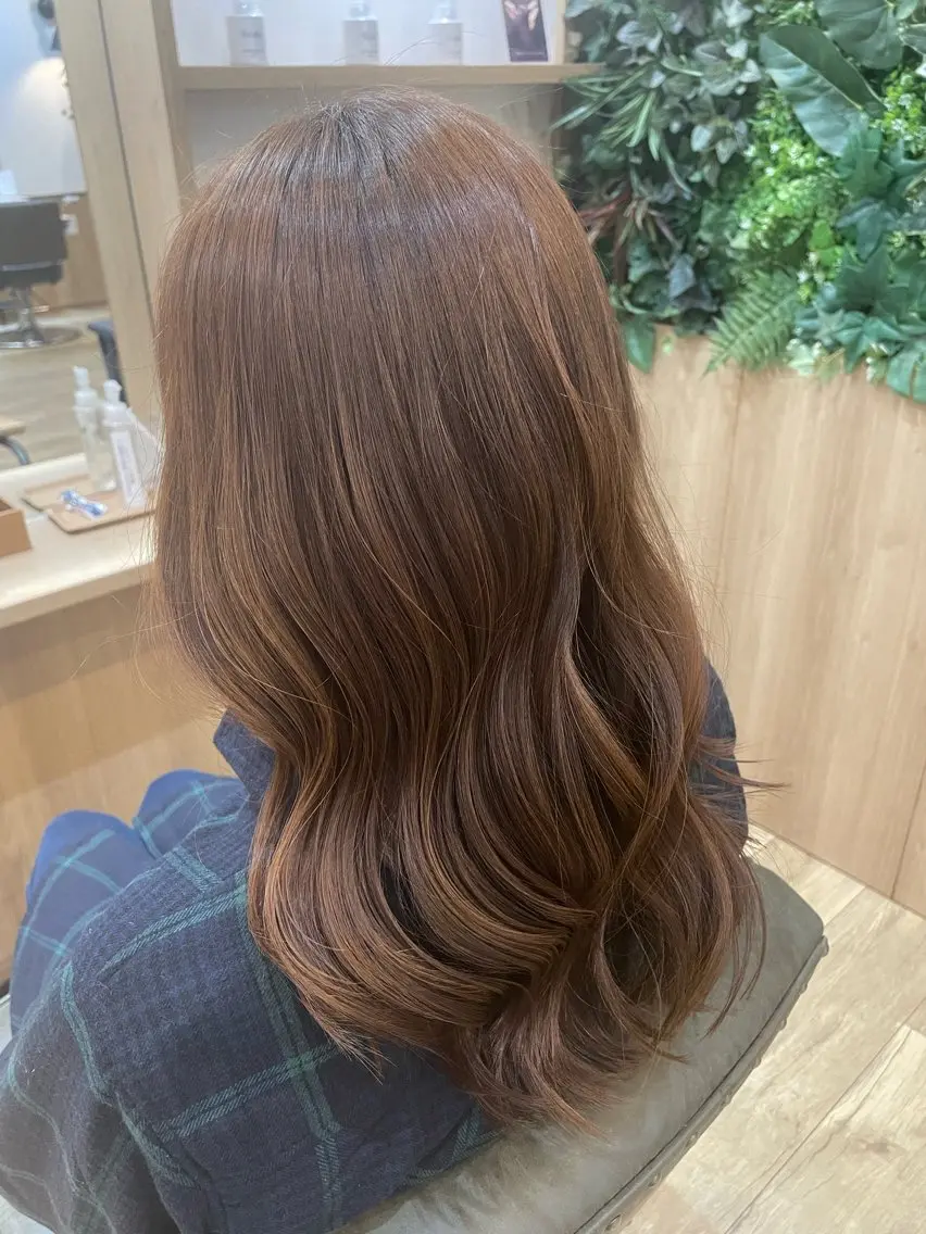 ワンカラー✨(ロング・鎖骨下​〜​)白髪染め可の写真