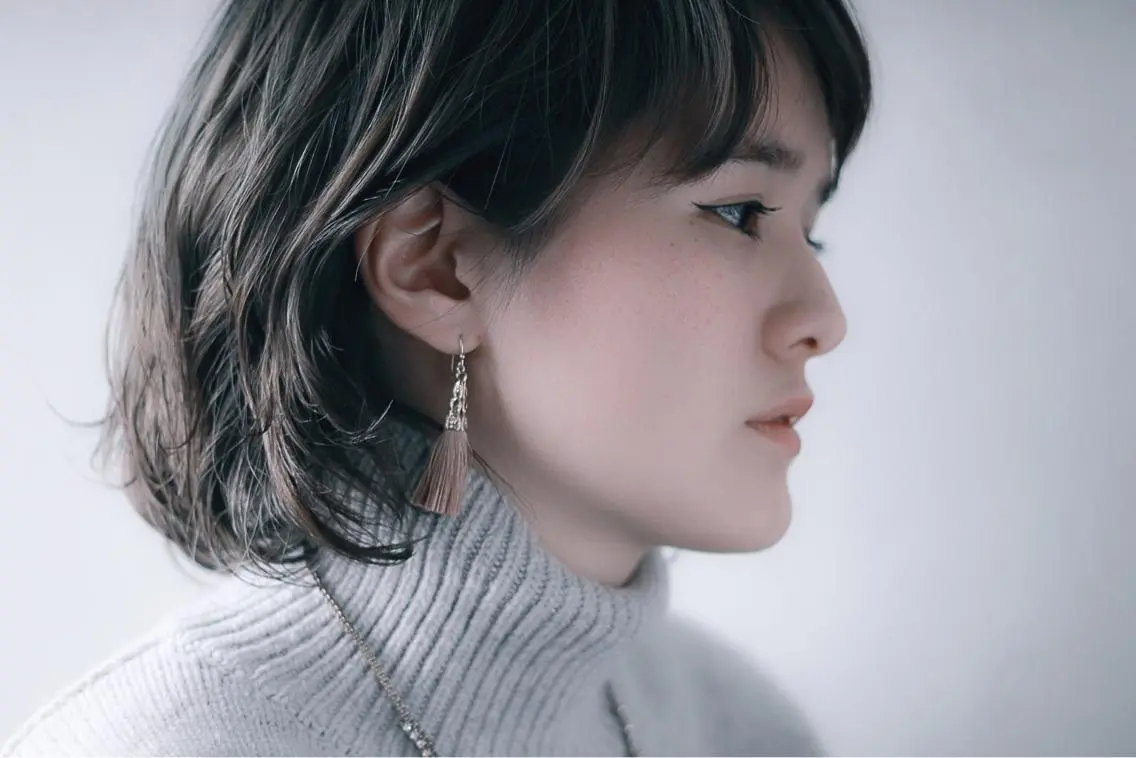 ショート ミディアム カラー パーマ 川間 将彦のヘアスタイル